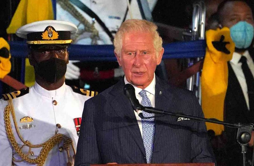 British royal leads ceremony in Barbados for anti-slavery monument